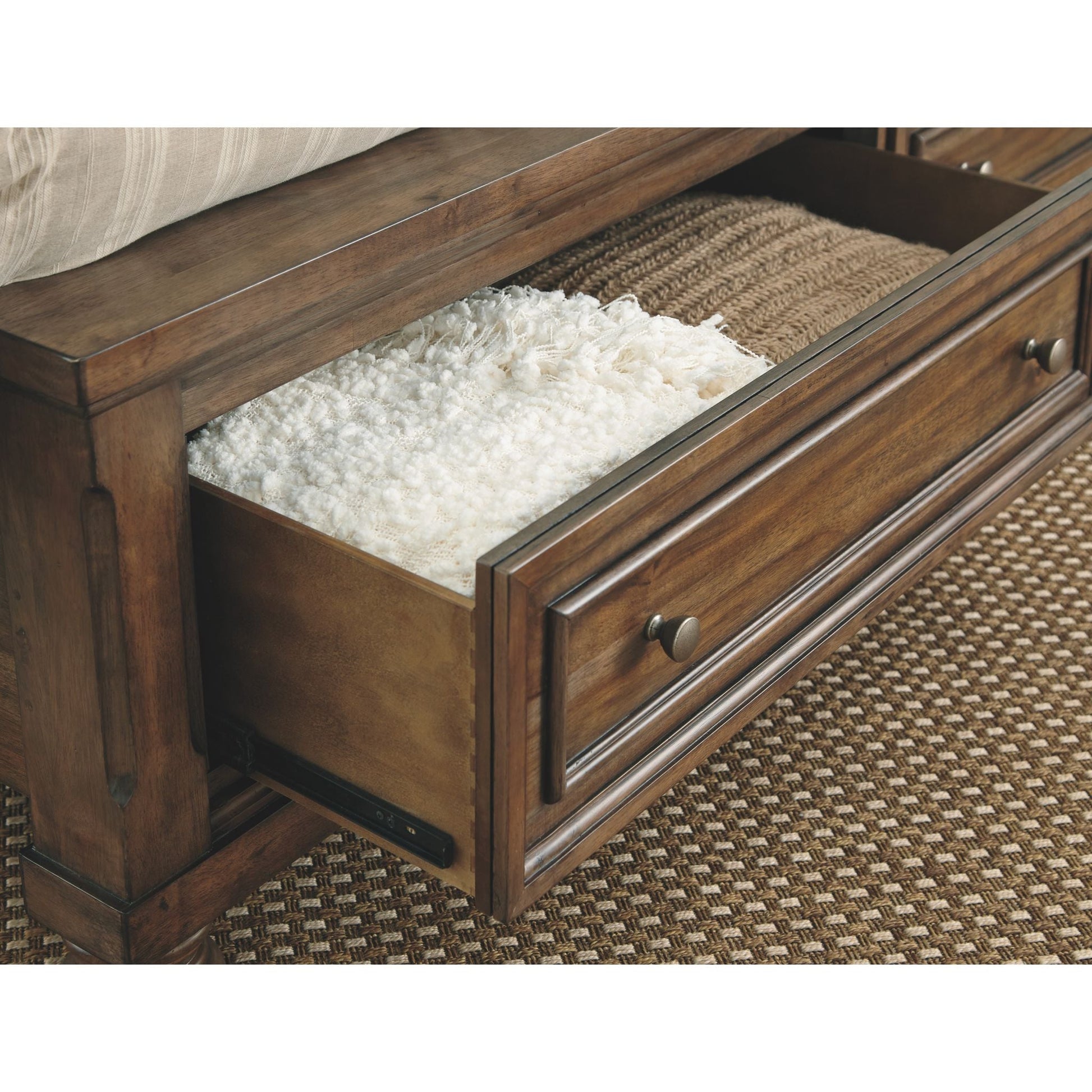 Baymore Panel Bed with Storage