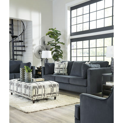 Kennewick Oversized Accent Ottoman - Shadow