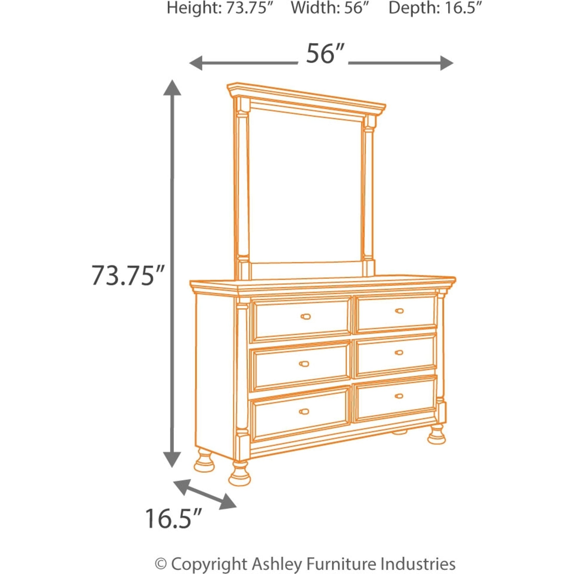Kaslyn 5 Piece Twin Bedroom - White