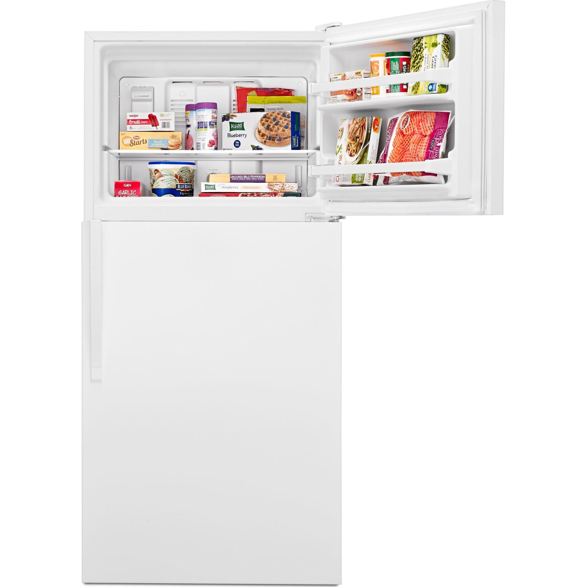Whirlpool Top Mount Fridge (WRT318FZDW) - White