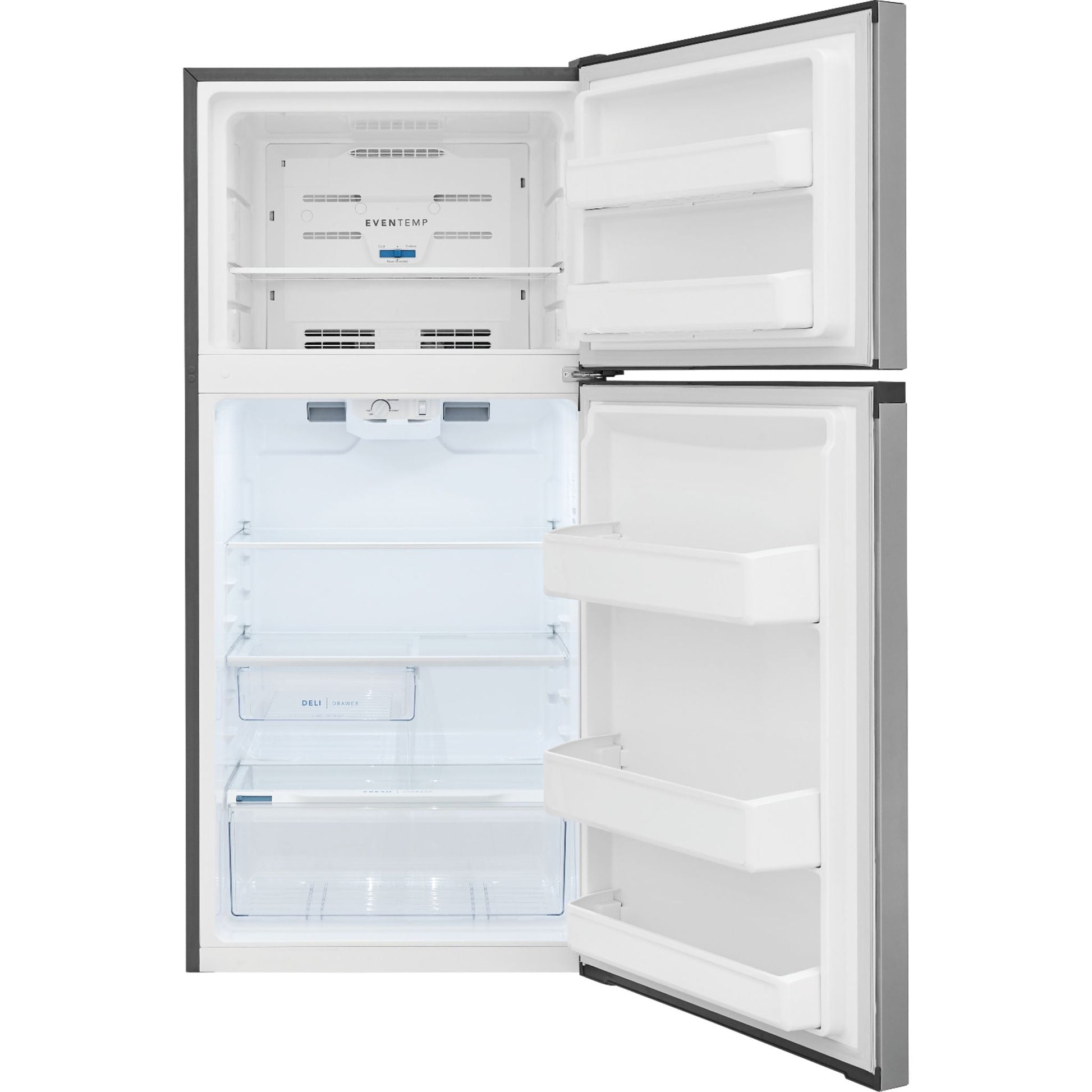 Frigidaire Top Mount Fridge (FFHT1425VV) - Stainless