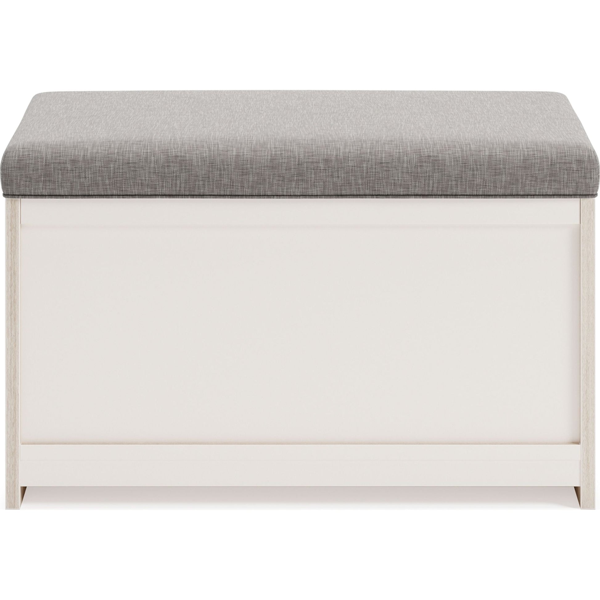 Blariden Storage Bench - Gray/Natural