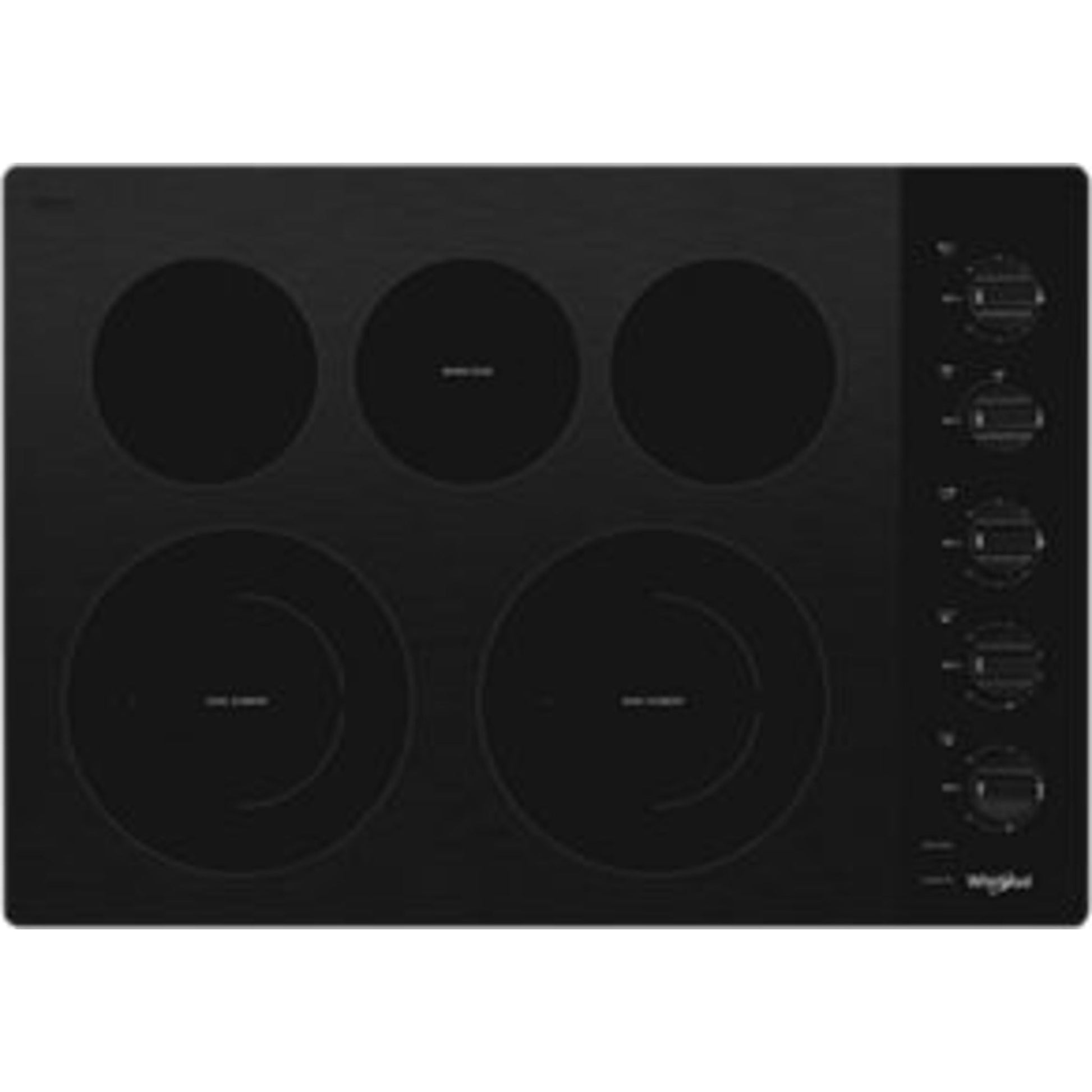 Whirlpool 30" Cooktop (WCE77US0HB) - Black