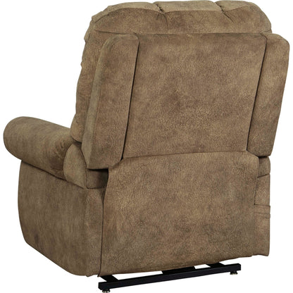 Mopton Power Lift Recliner - Saddle