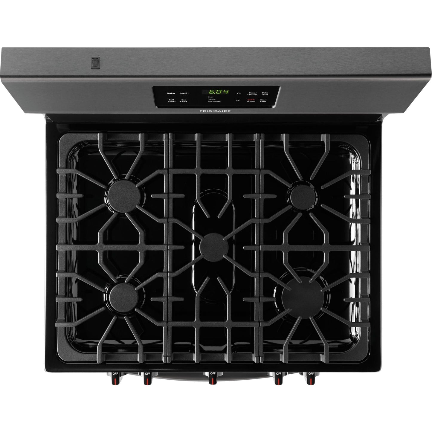 Frigidaire Gas Range (FFGF3054TD) - Black Stainless