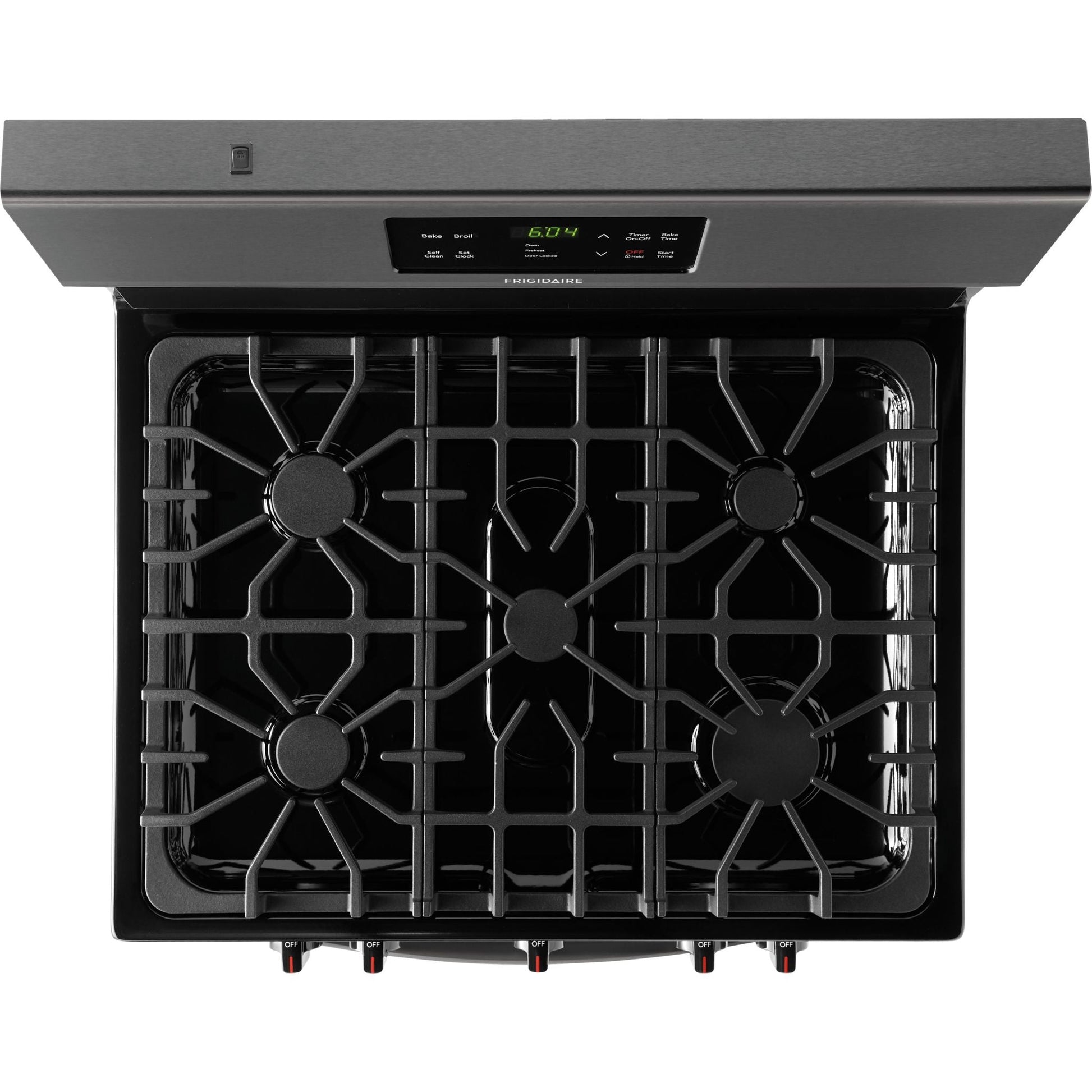 Frigidaire Gas Range (FFGF3054TD) - Black Stainless