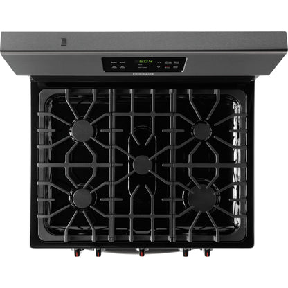 Frigidaire Gas Range (FFGF3054TD) - Black Stainless