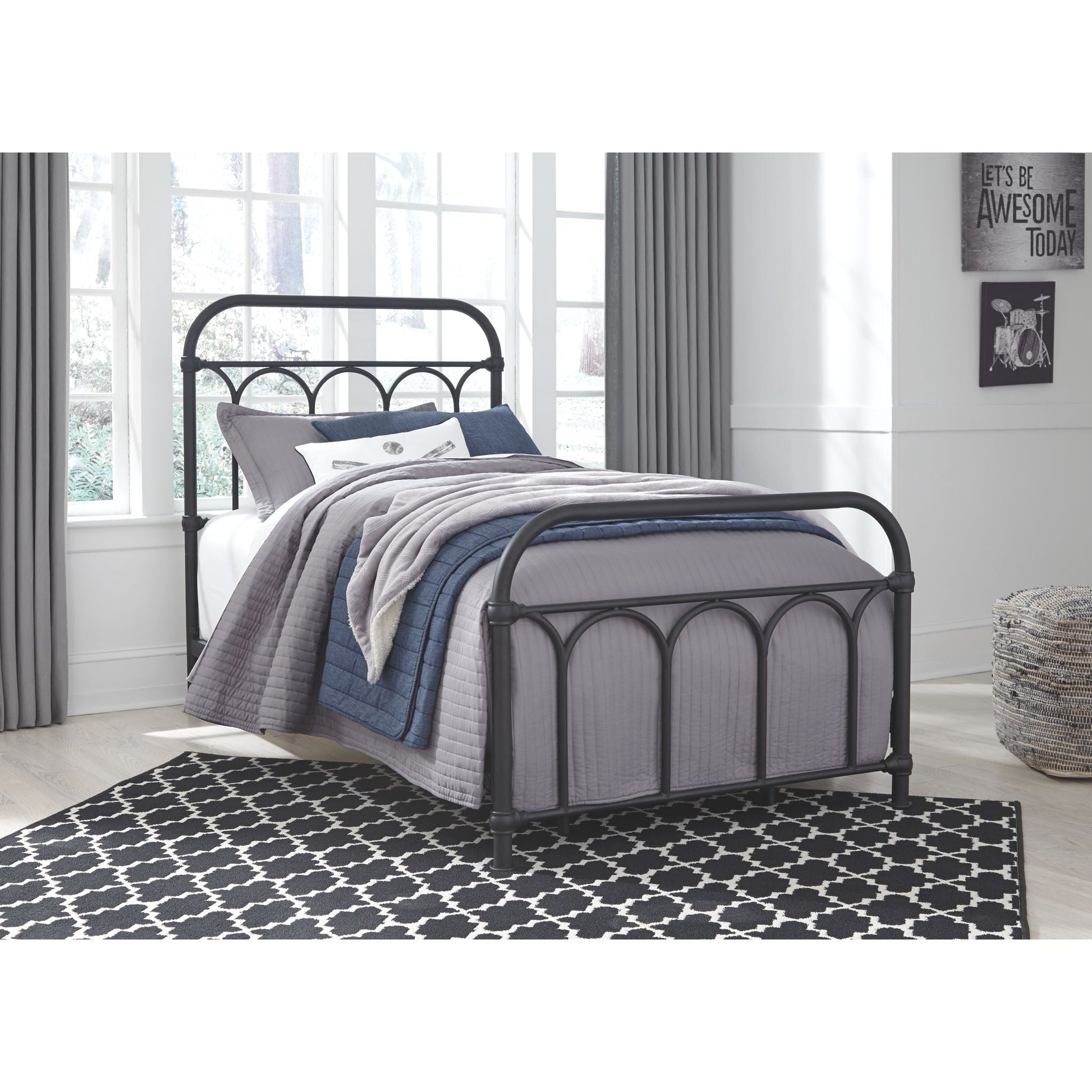 Sarasota Headboard / Footboard / Rails - Black