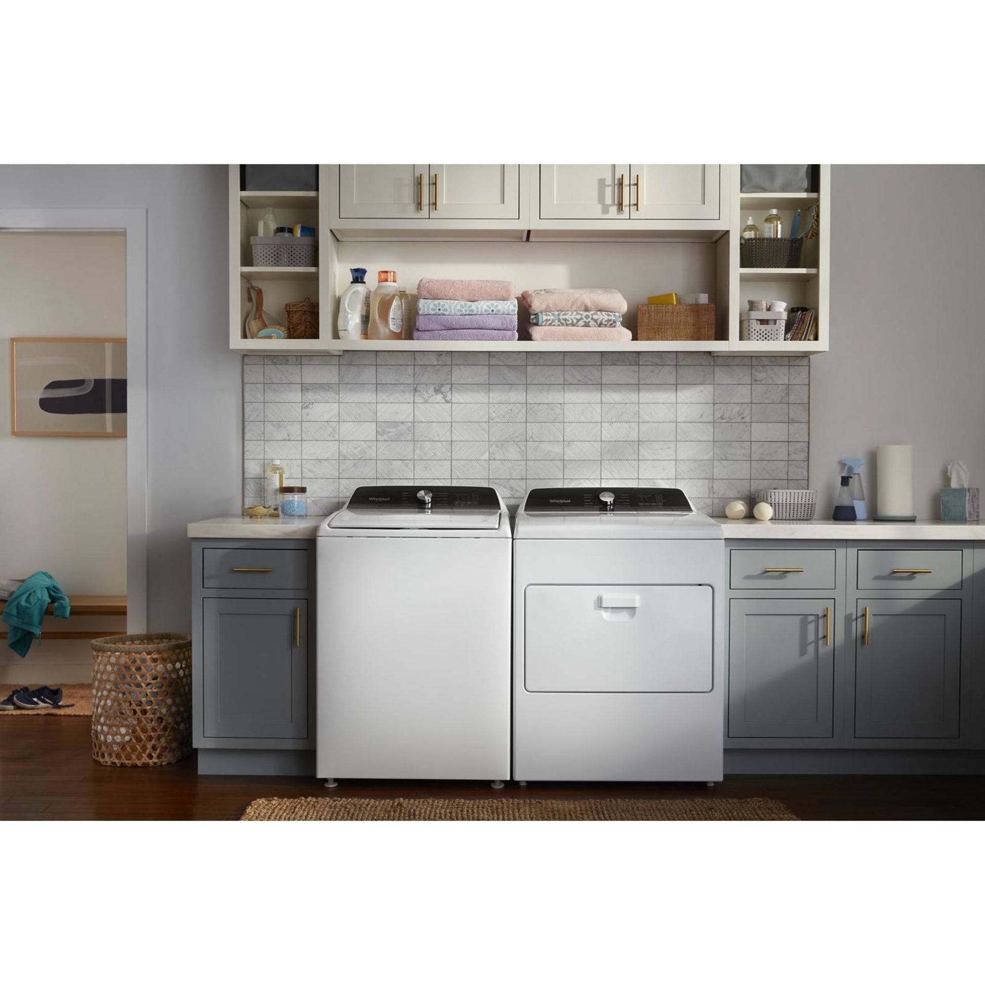Whirlpool Top Load Washer (WTW5015LW) - WHITE