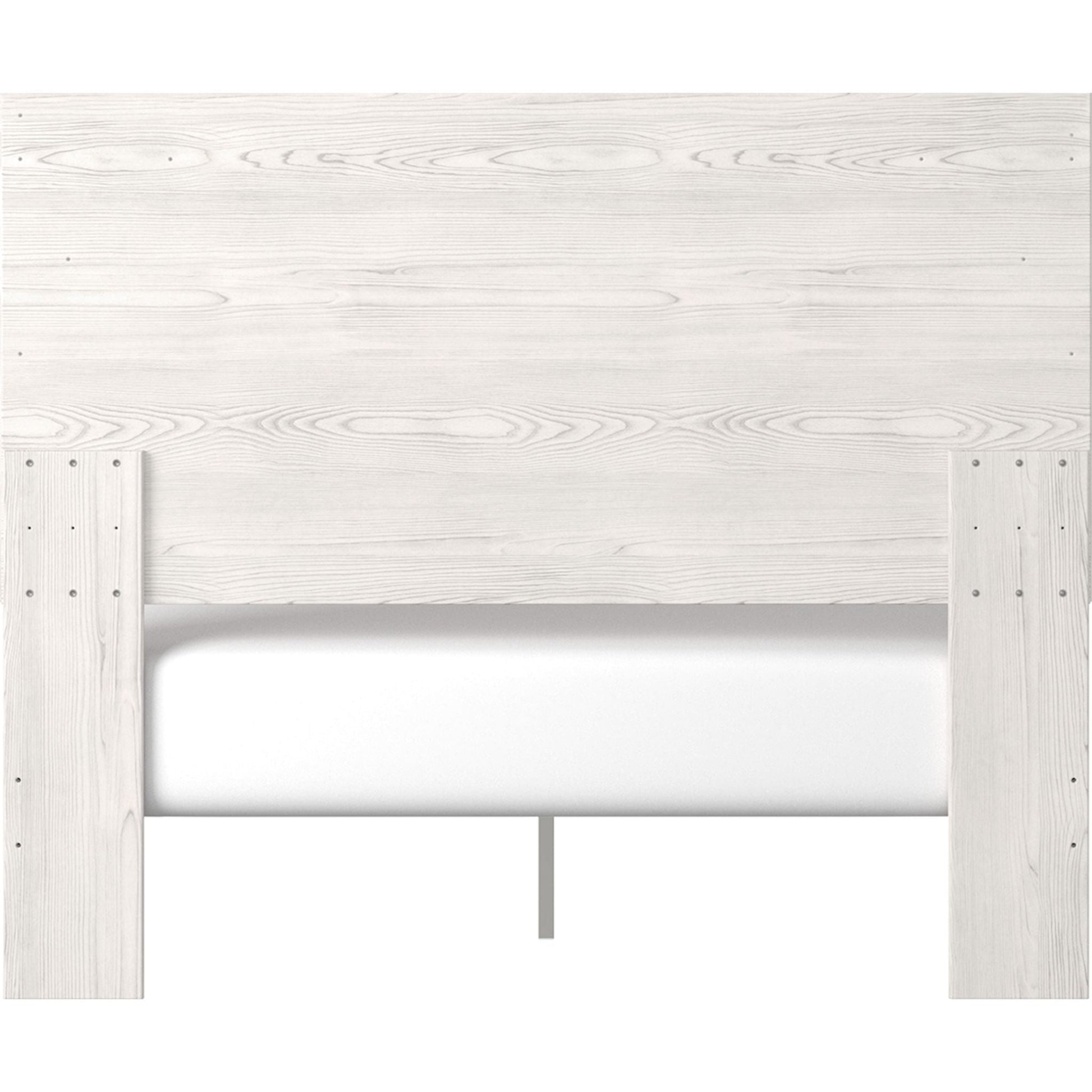 Gerridan 3 Piece Queen Panel Bed - White/Gray