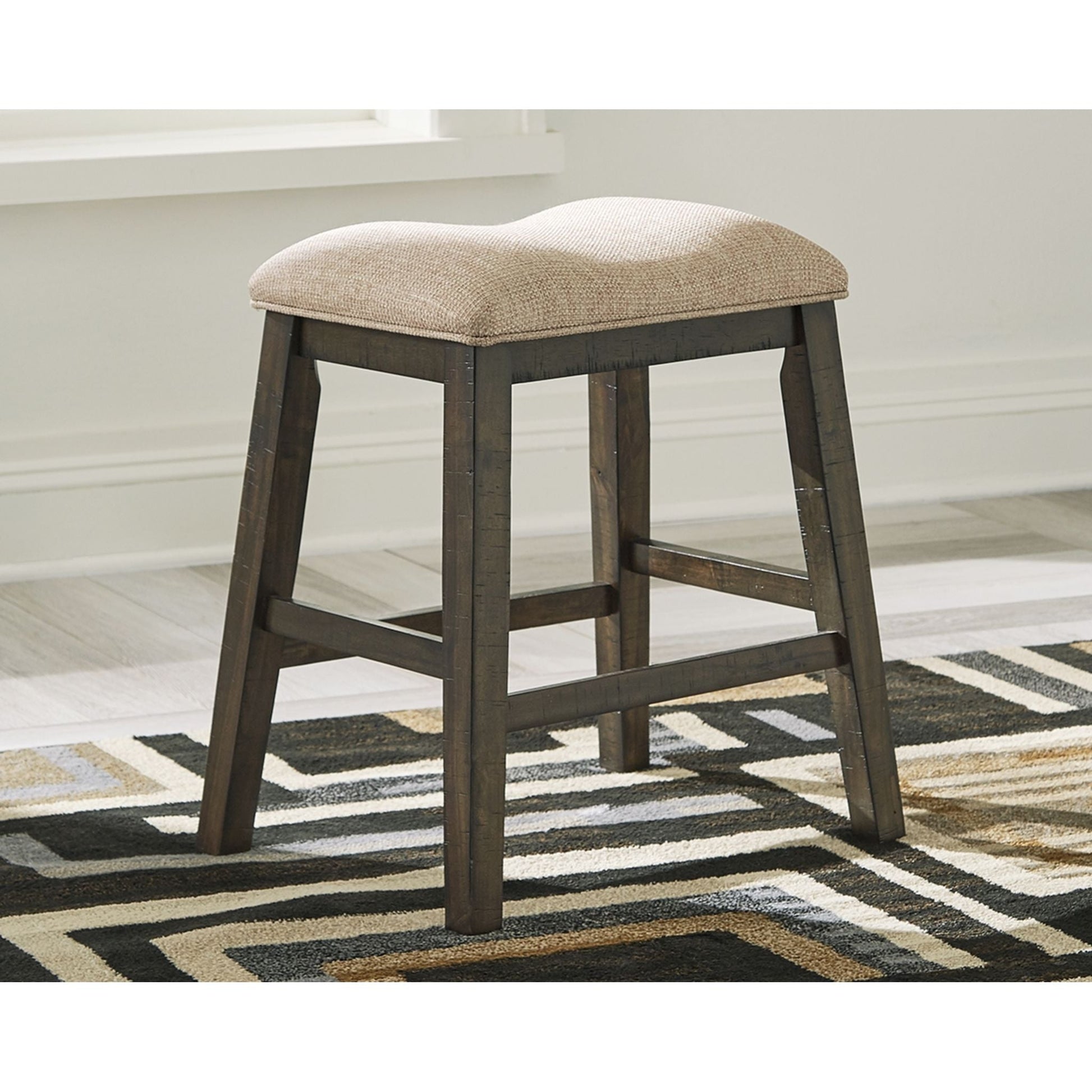 Rokane Bar Stool - Light Brown - (D397-024)