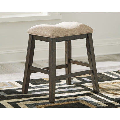 Rokane Bar Stool - Light Brown - (D397-024)