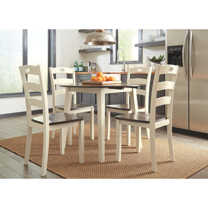 Woodanville Drop Leaf Table - Two Tone - (D335-15)