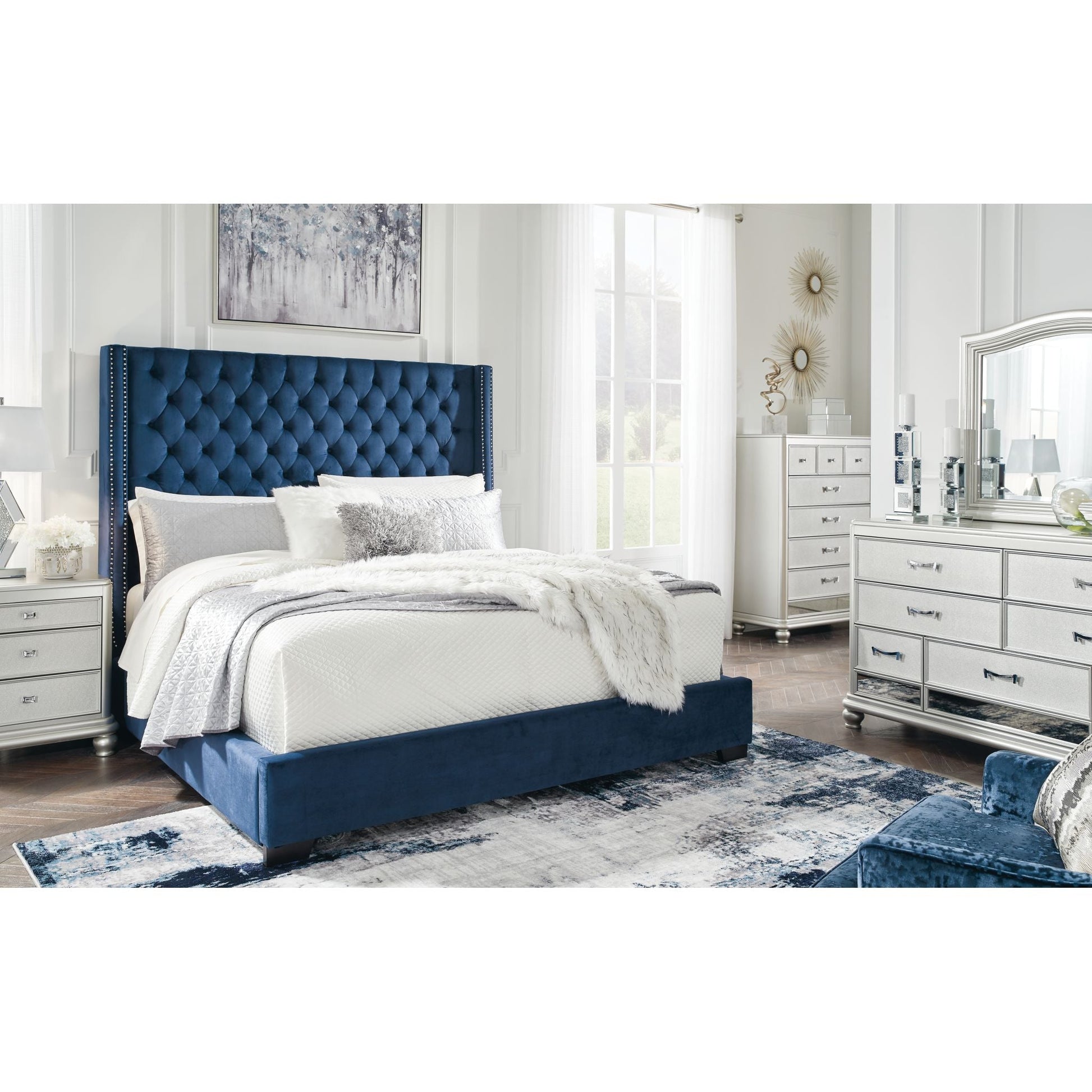 Coralayne Bed - Blue