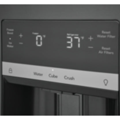 Frigidaire French Door Fridge (FRFS2823AD) - Black Stainless Steel