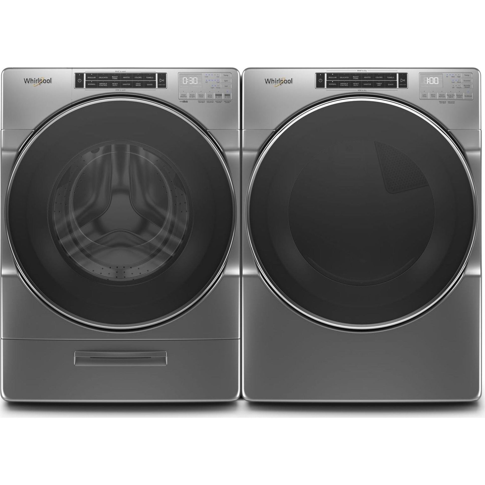 Whirlpool Gas Dryer (WGD8620HC) - Chrome Shadow