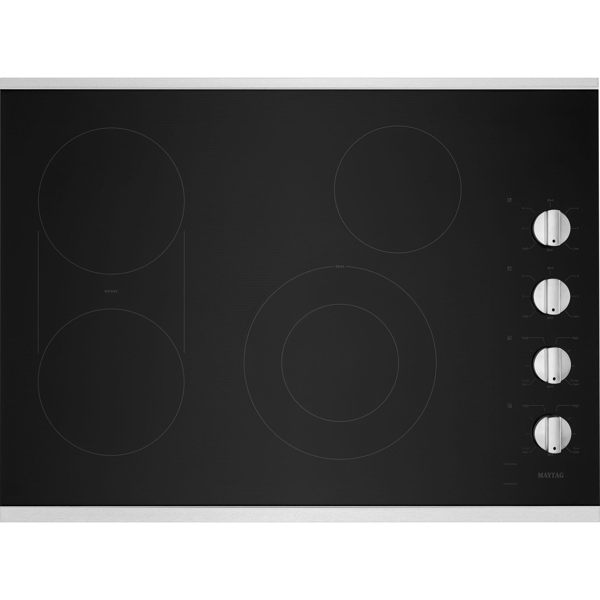 Maytag 30" Cooktop (MEC8830HS) - Stainless Steel