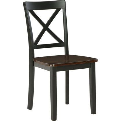 Larsondale 6 Piece Casual Dining - Brown/Black - (D379-325)
