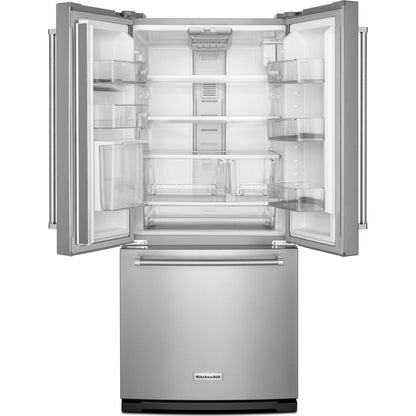 KitchenAid French Door Fridge (KRFF300ESS) - Stainless Steel