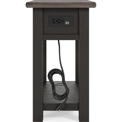 Tyler Creek Chair Side End Table - Two-tone