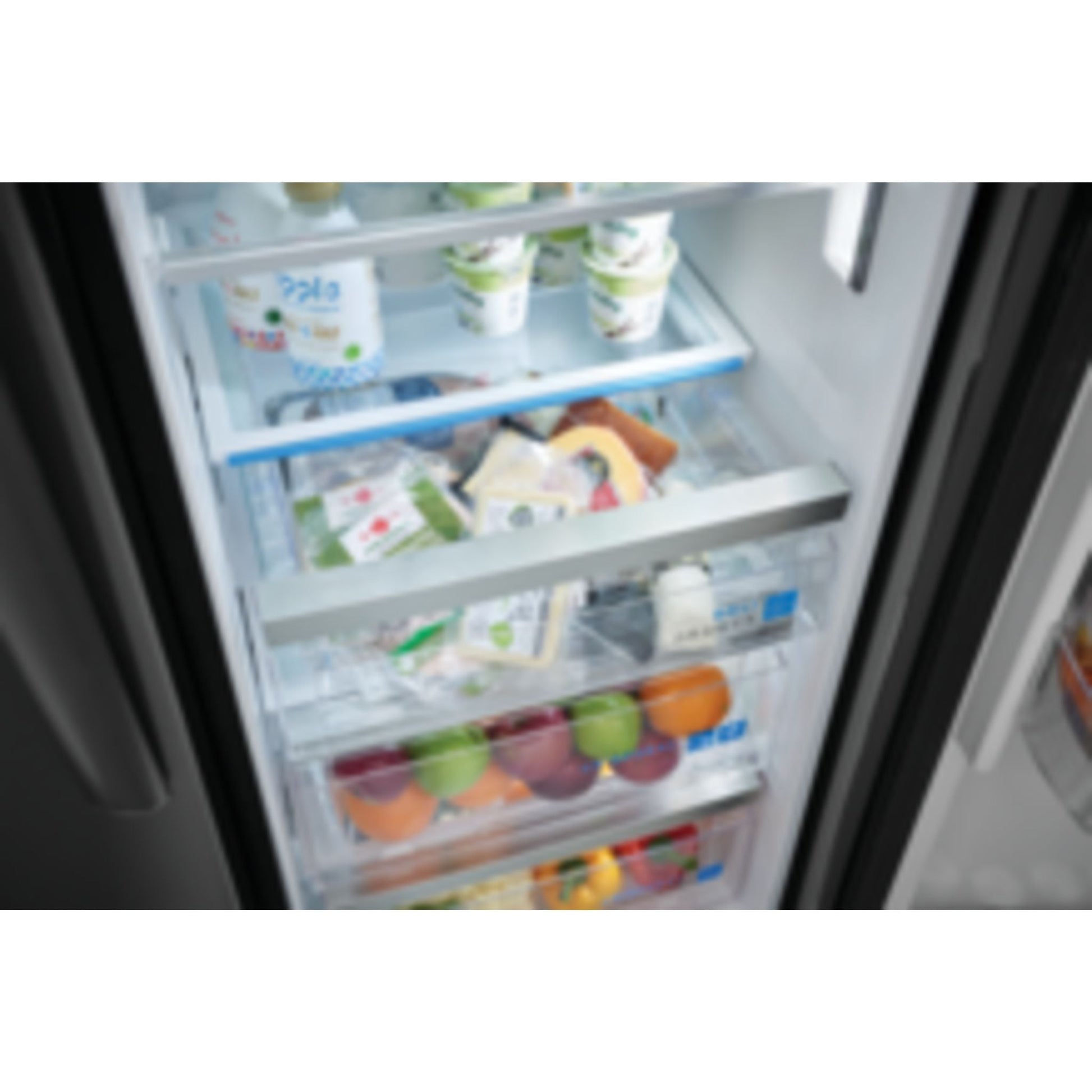 Frigidaire Gallery Side x Side Fridge (GRSC2352AD) - Black Stainless