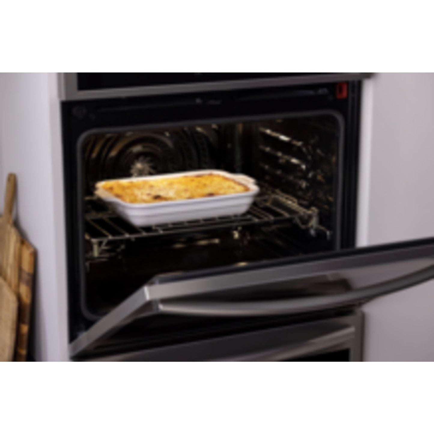 Frigidaire Gallery 30" True Convection Wall Oven (GCWS3067AD) - Black Stainless, SmudgeProof