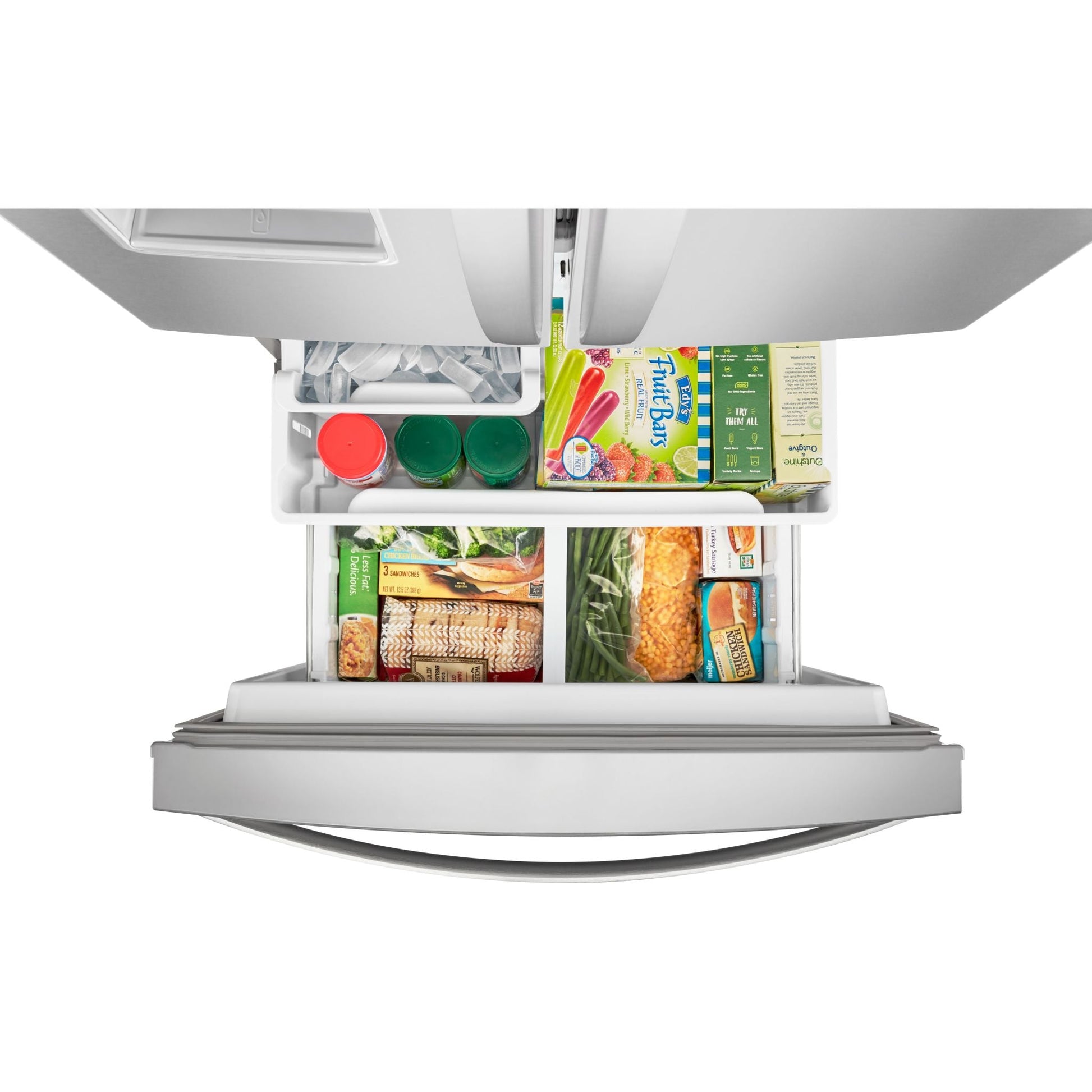 Whirlpool French Door Fridge (WRF560SEHZ) - Stainless Steel