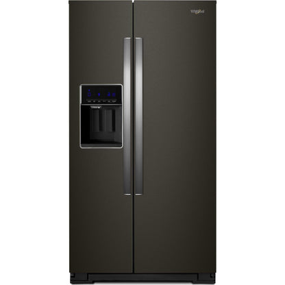Whirlpool Side x Side Fridge (WRS571CIHV) - Black Stainless