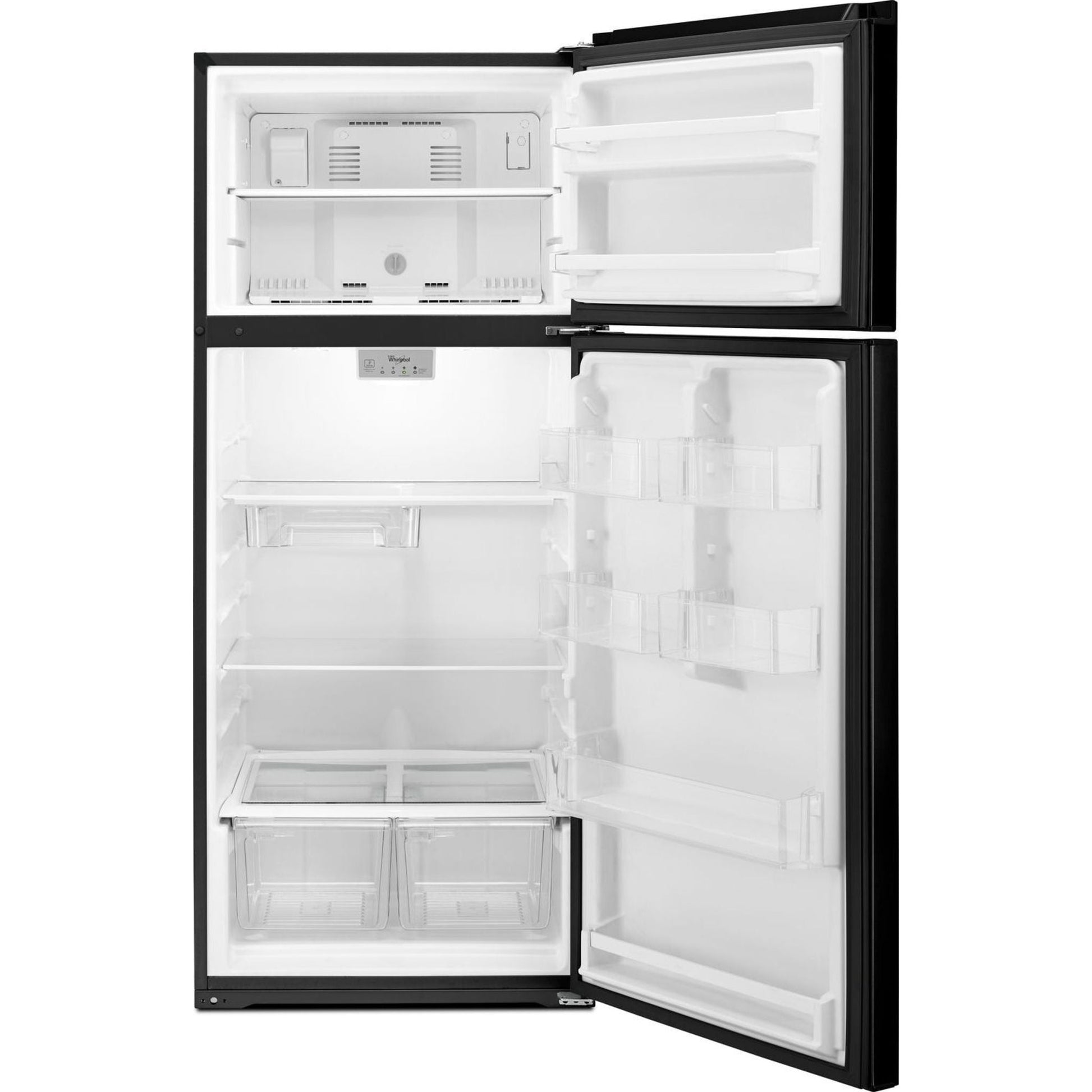  Top Mount Fridge (WRT518SZFB) - Black