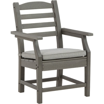 Outdoor Visola Chair-Set of 2 Gray