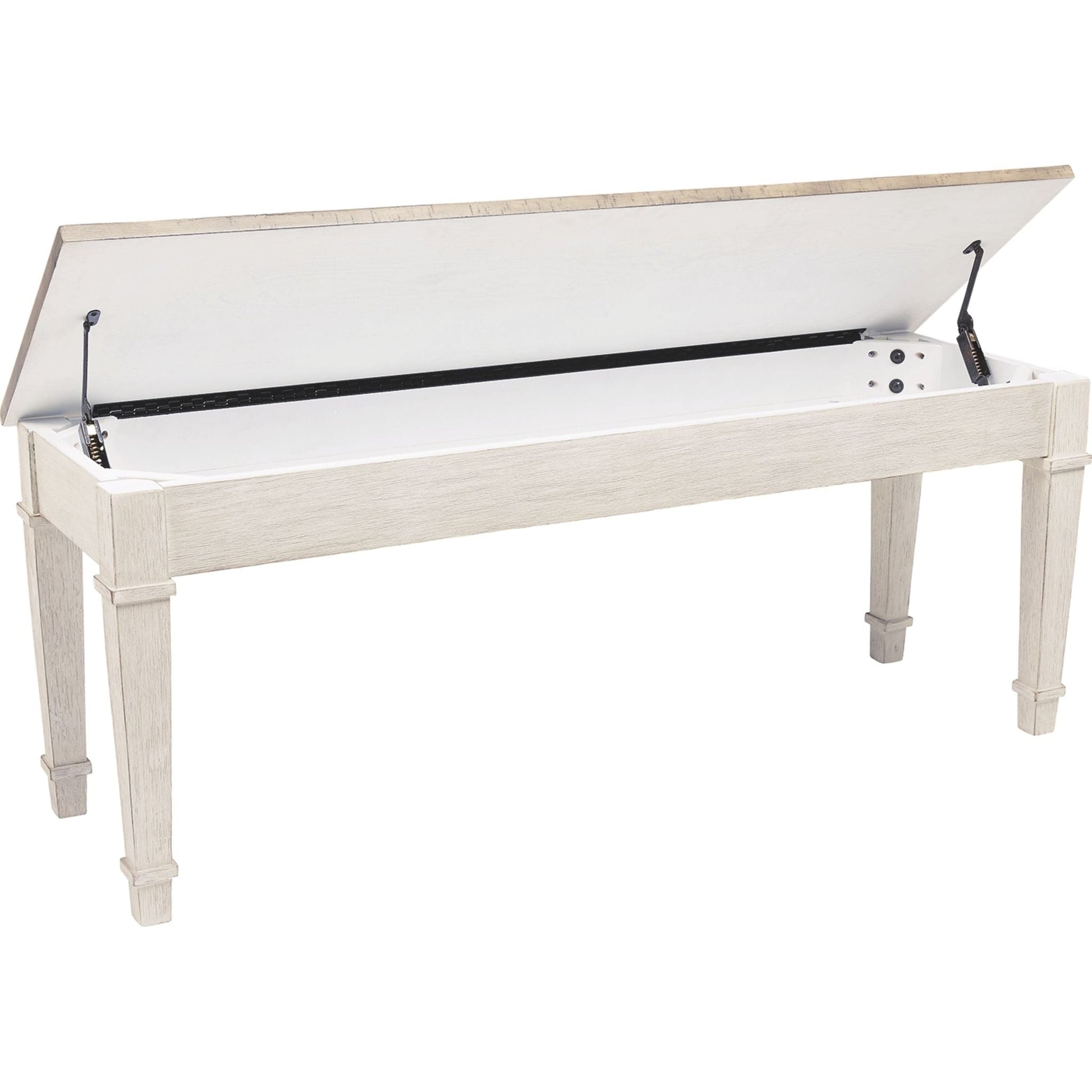 Skempton Bench - White/Light Brown - (D394-00)