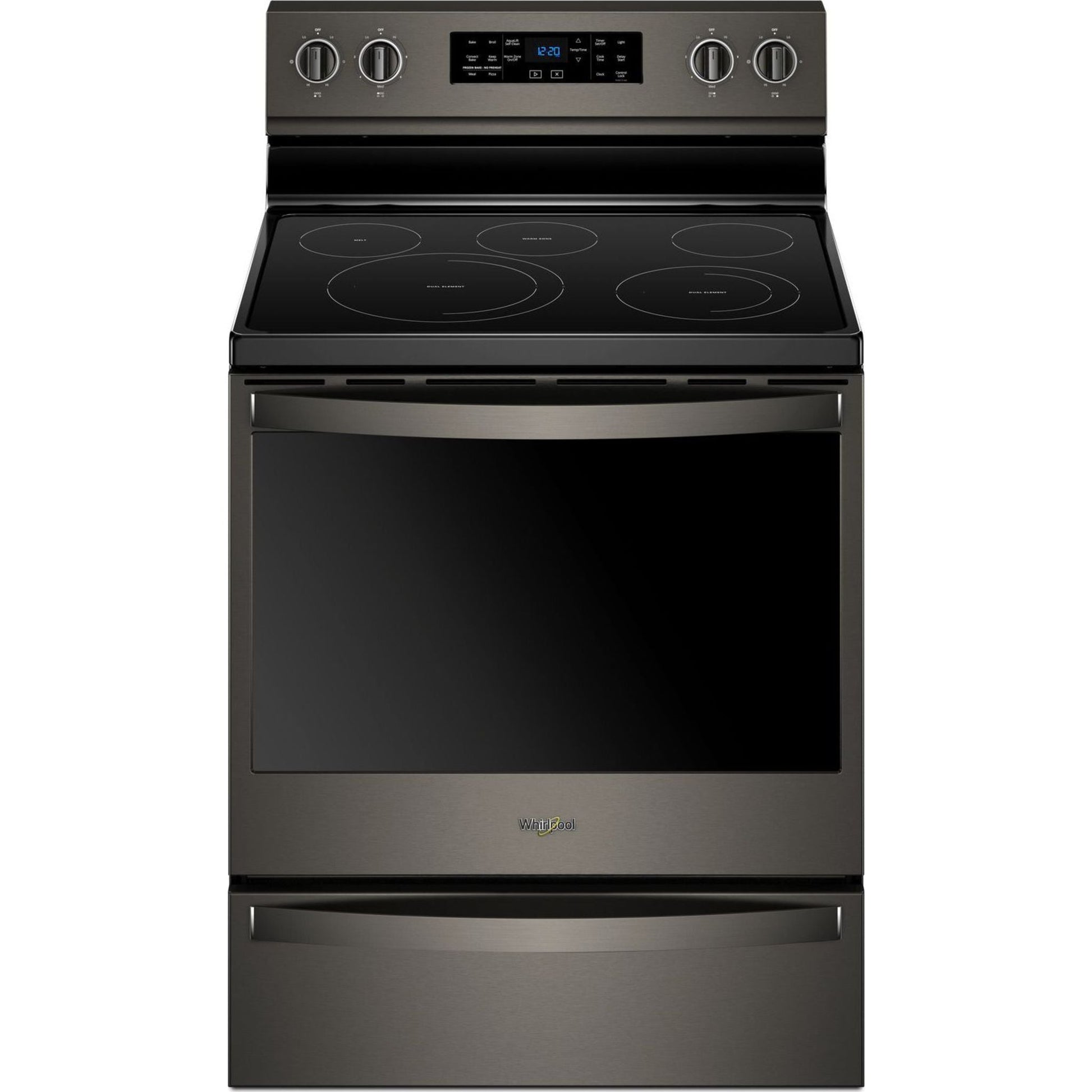 Whirlpool Convection Range (YWFE775H0HV) - Black Stainless