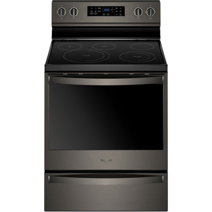 Whirlpool Convection Range (YWFE775H0HV) - Black Stainless