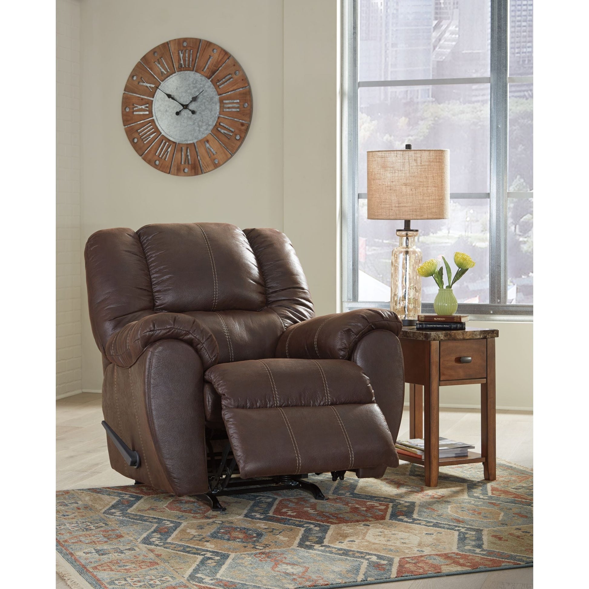 McGann Rocker Recliner - Walnut
