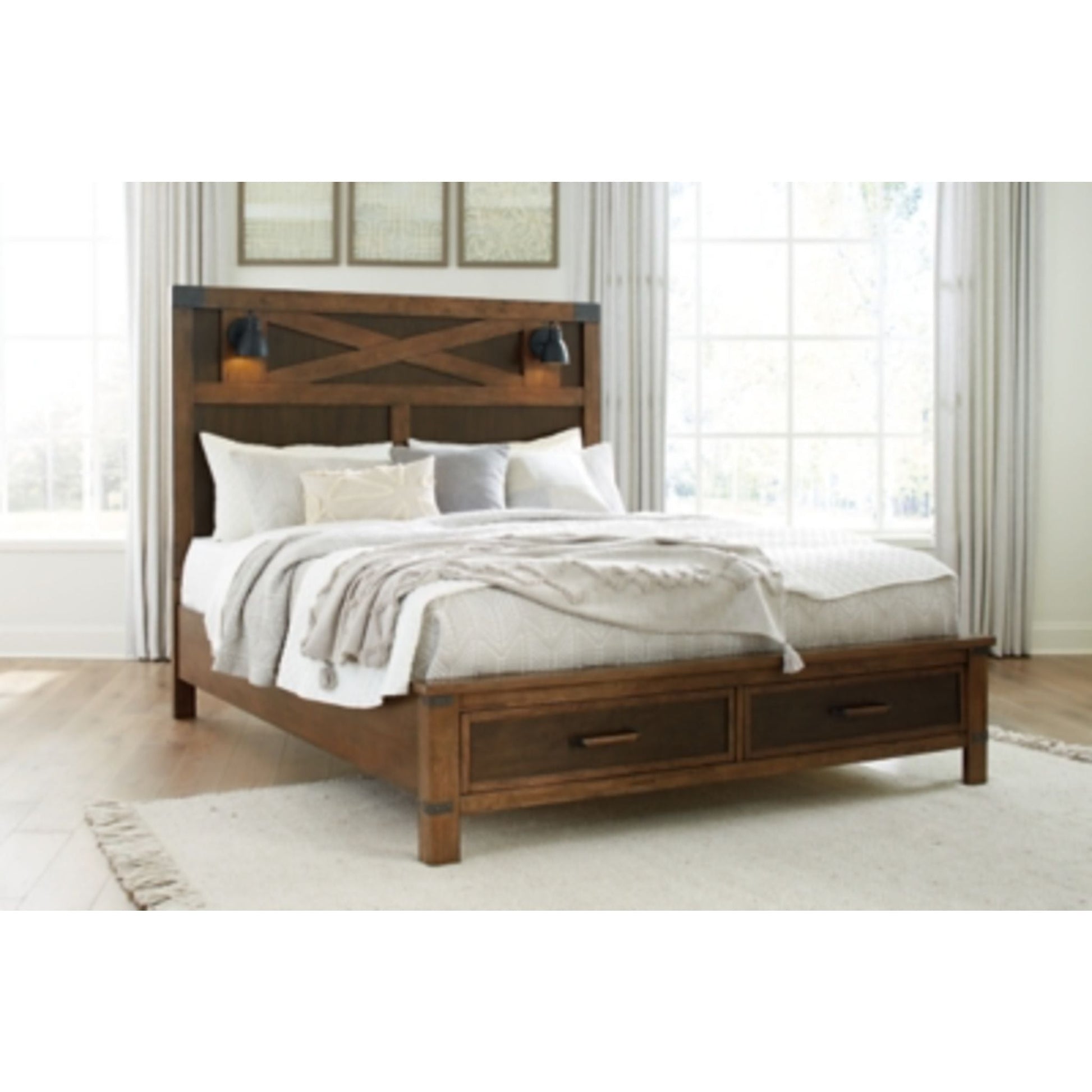 Wyattfield 4 Piece Bedroom Package - Two-tone