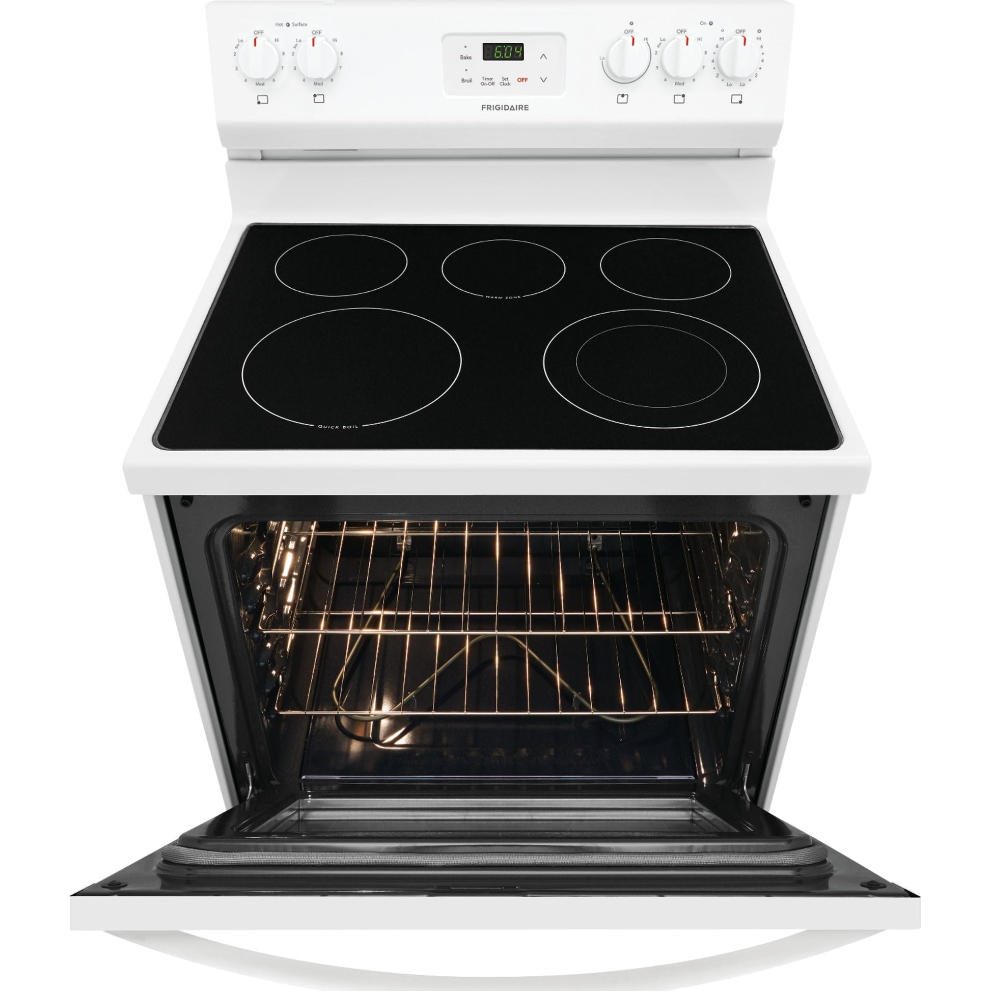 Frigidaire White Standard Clean Range (FCRE305CAW) - White