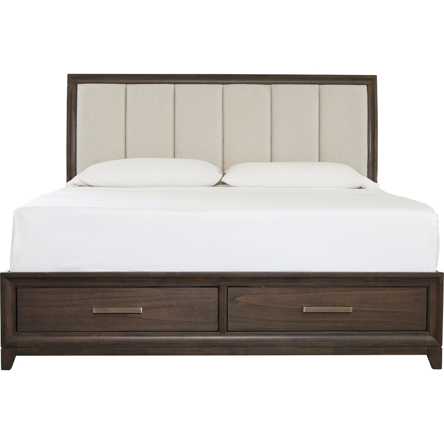 Barrington Heights 3 Piece King Storage Bed - Gray