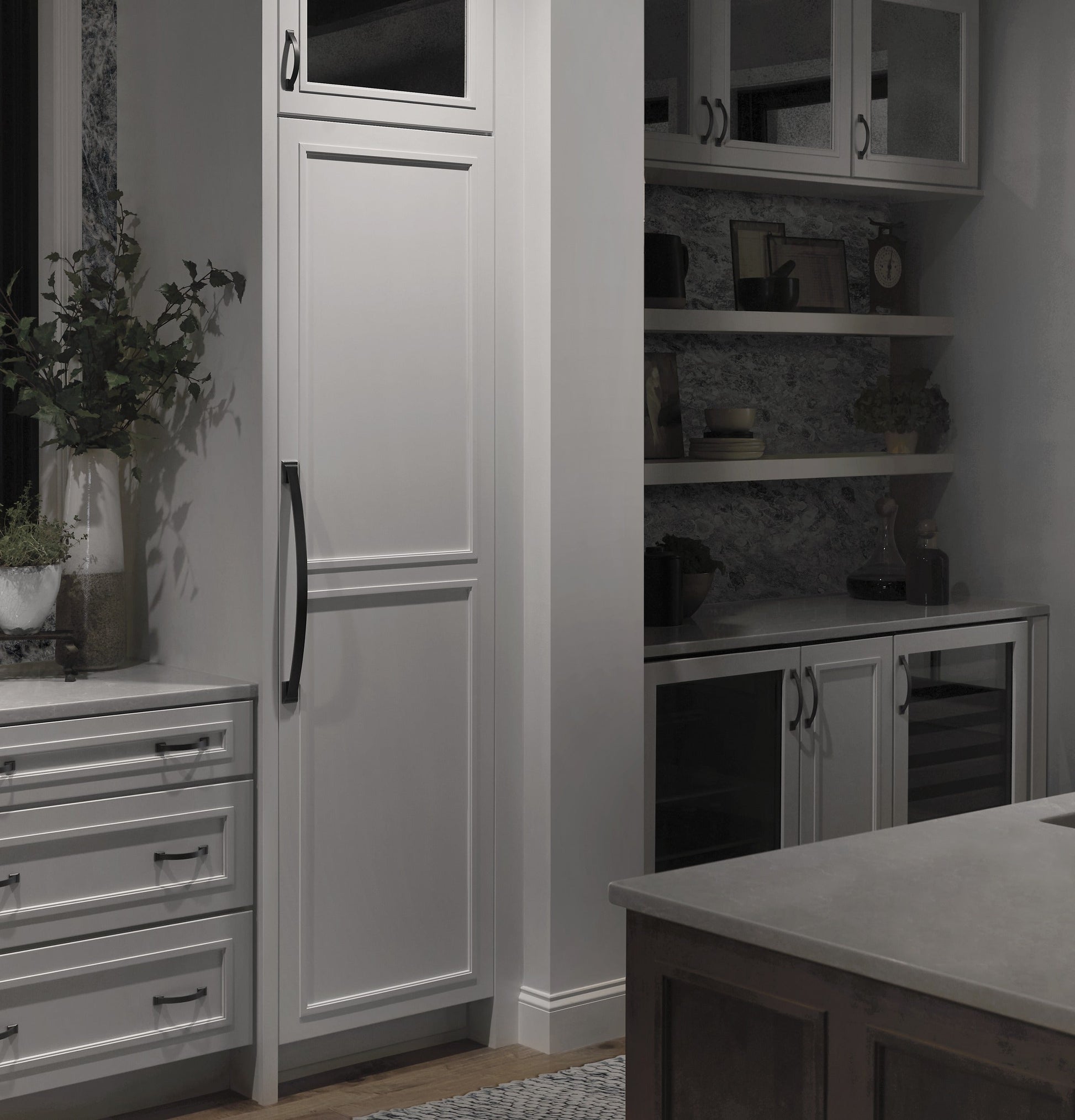 Monogram 24" Fully Integrated Column Refrigerator - ZIR241NPNII