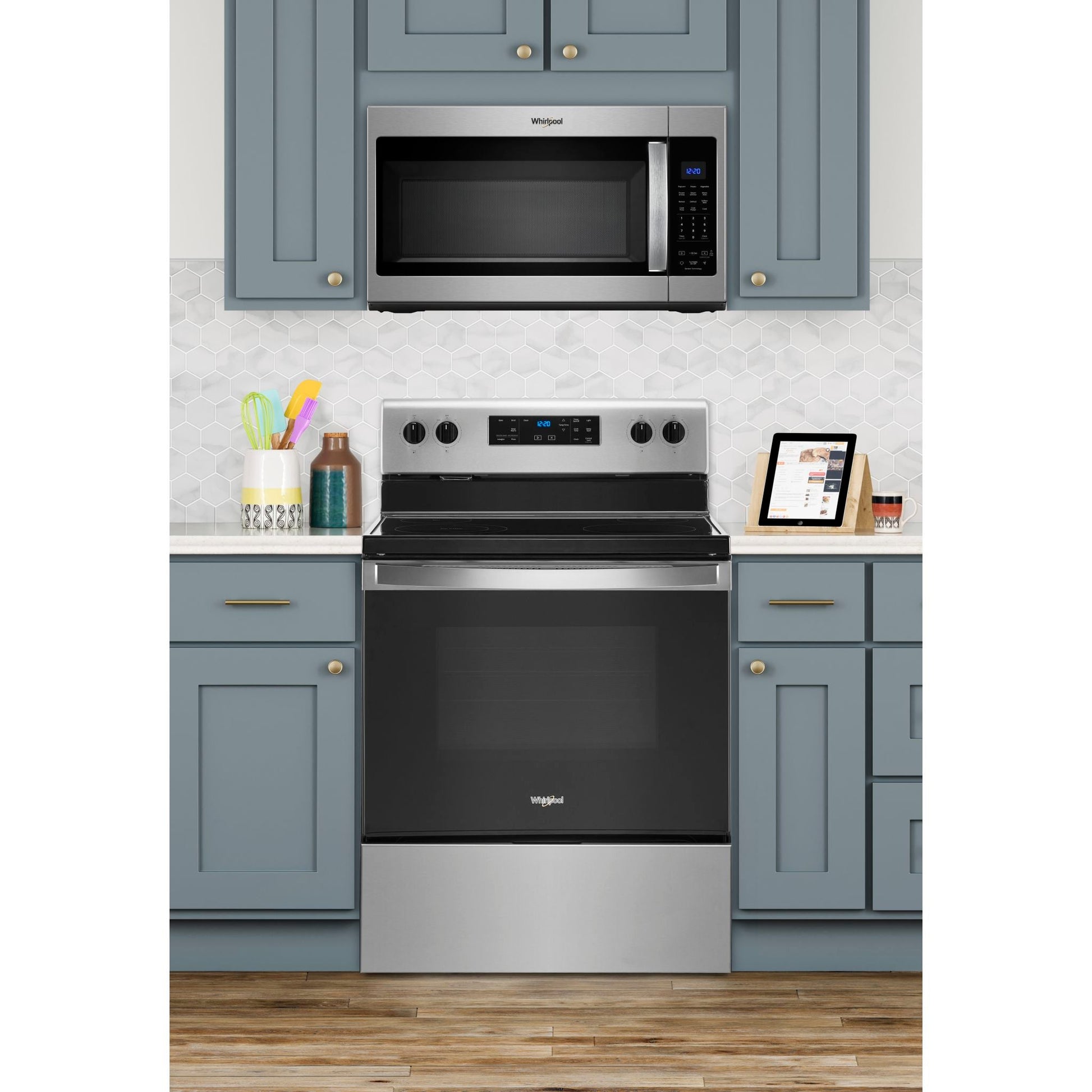 Whirlpool 30" Self Clean Range (YWFE515S0JS) - Stainless Steel