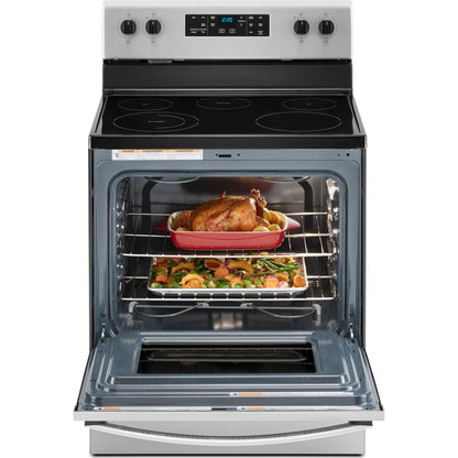 Whirlpool 30" Electric Range (YWFE505W0JZ) - Stainless Steel