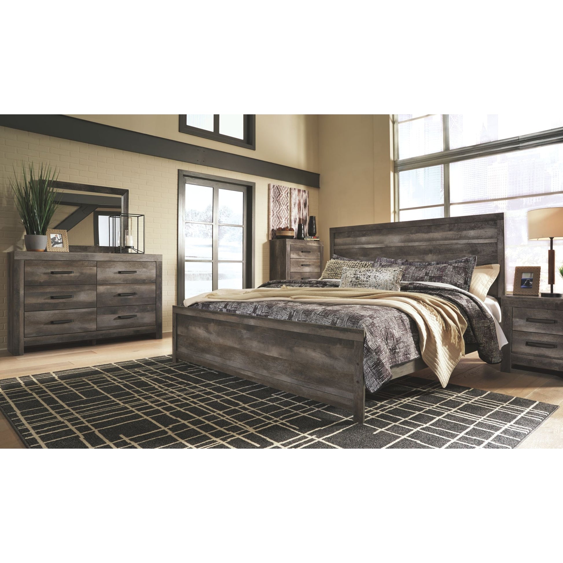 Wynnlow 3 Piece Panel Bed