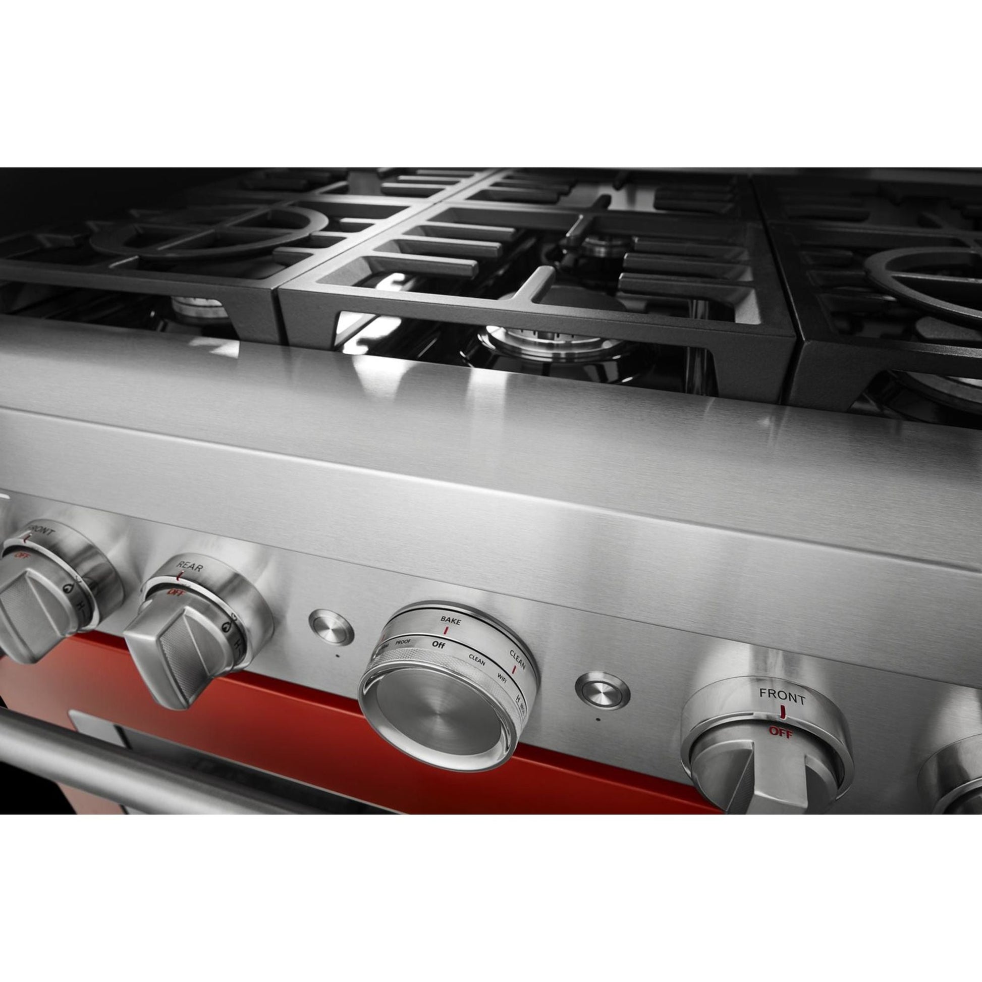 KitchenAid Gas Range (KFGC506JSC) - Scorched Orange