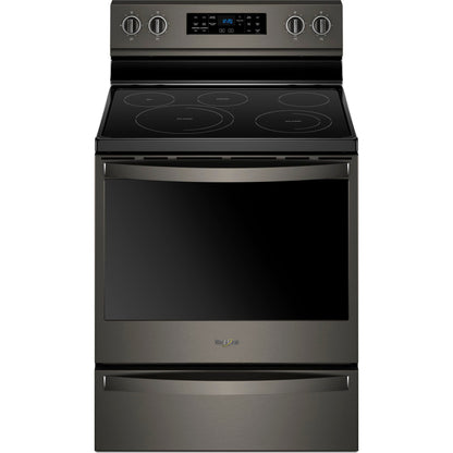 Whirlpool Convection Range (YWFE775H0HV) - Black Stainless