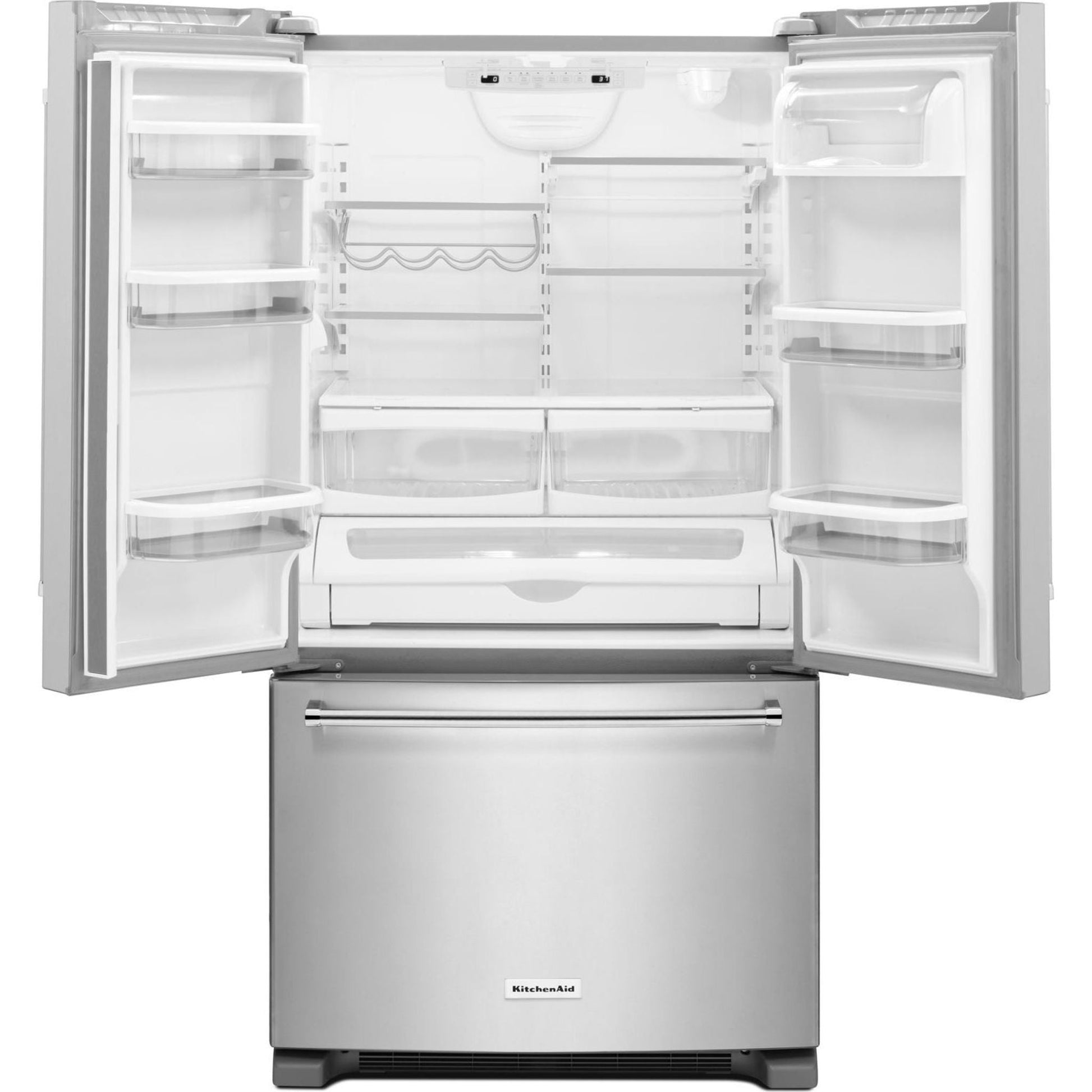 KitchenAid French Door Fridge (KRFF305ESS) - Stainless Steel
