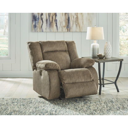 Burkner Power Rocker Recliner - Mocha