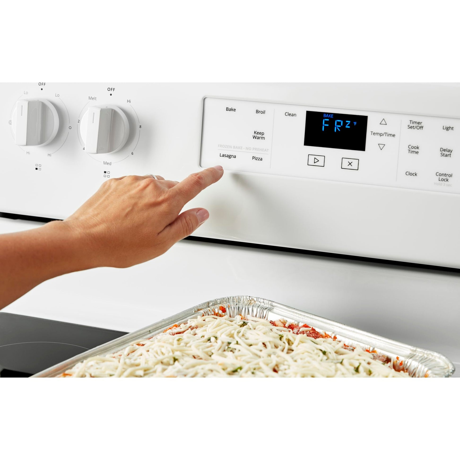 Whirlpool Self Clean Range (YWFE515S0JW) - White