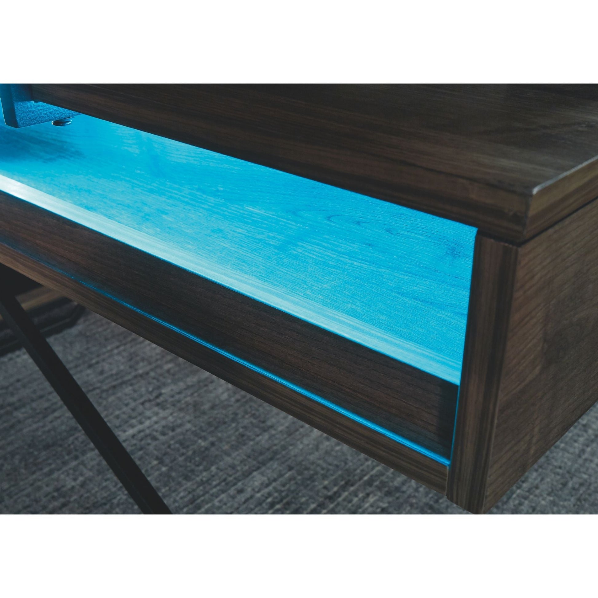 Barolli Gaming Desk - Gunmetal