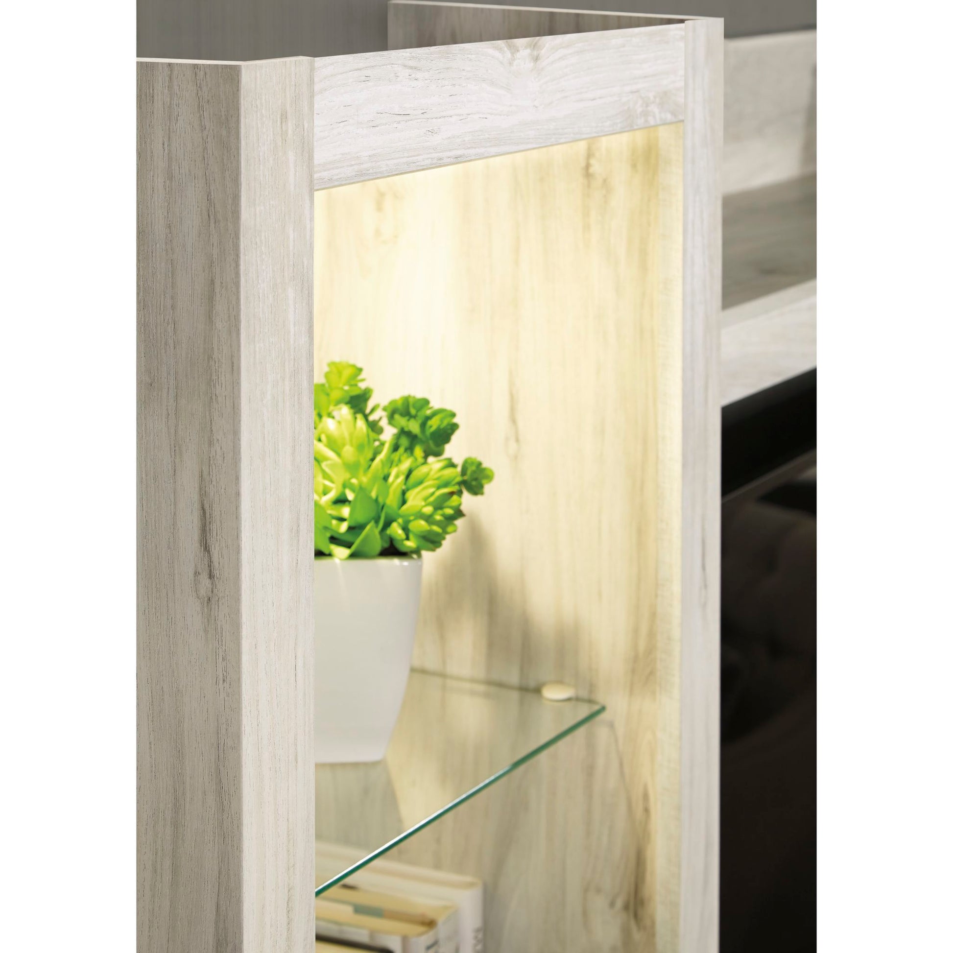 Bellaby Entertainment / Fireplace - White Wash