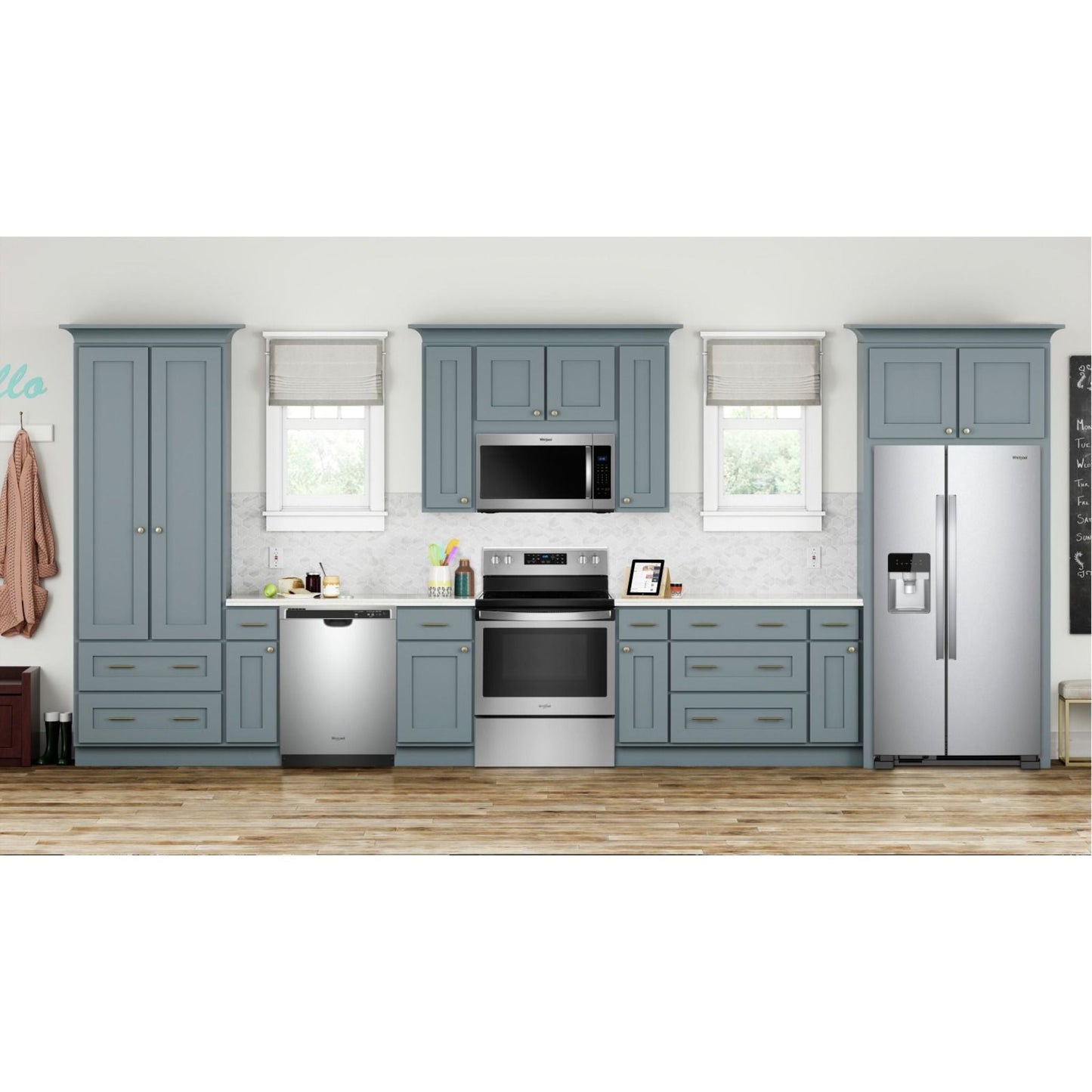 Whirlpool Side x Side Fridge (WRS335SDHM) - Stainless Steel