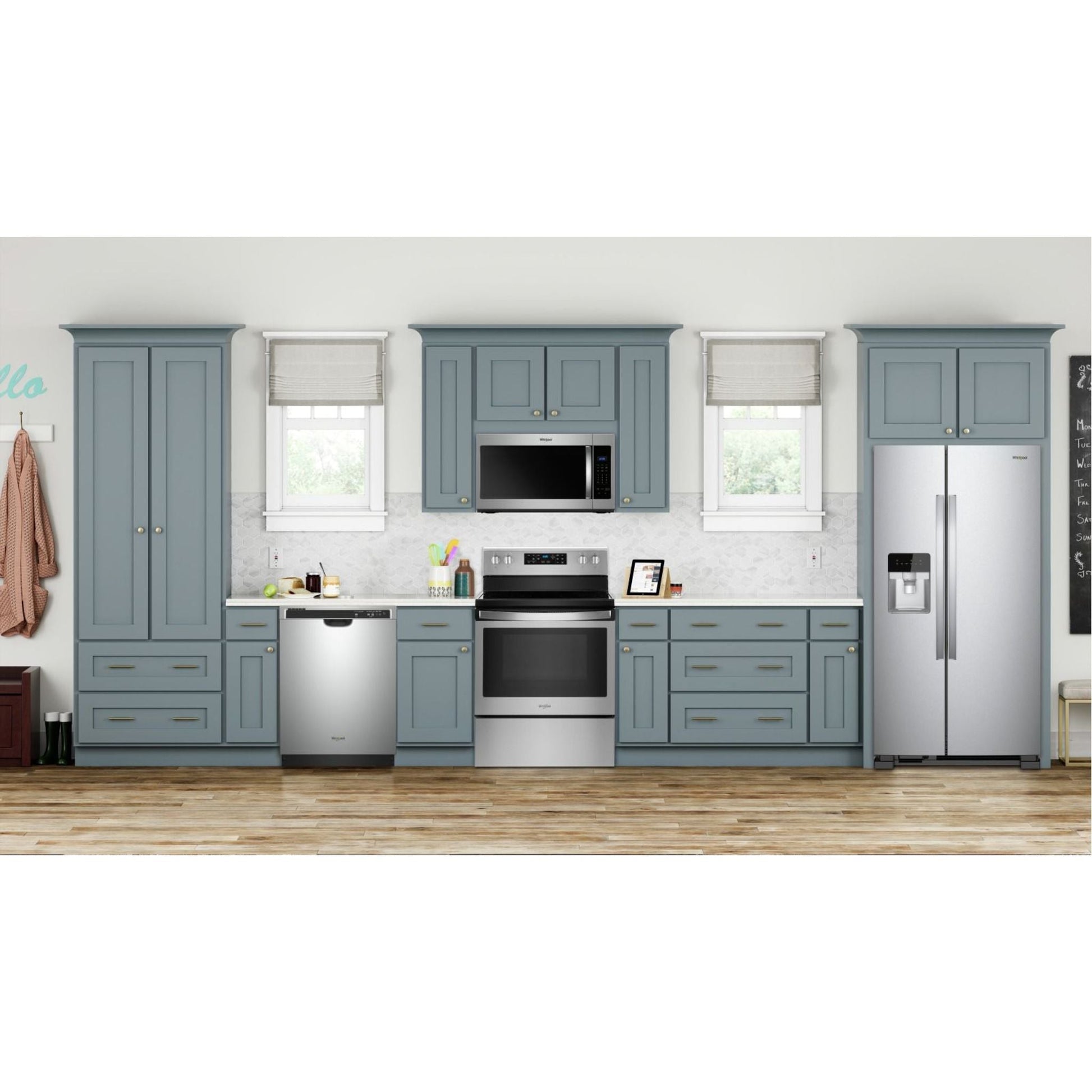 Whirlpool Side x Side Fridge (WRS335SDHM) - Stainless Steel